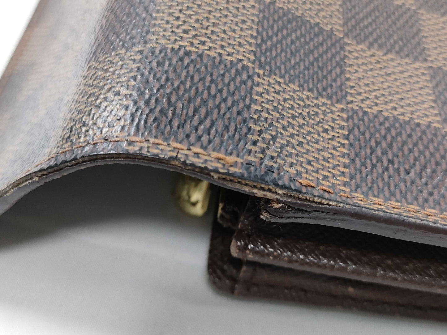 LOUIS VUITTON CA 0035 RFID Unverified Monogram LV Damae Sara N61734/CA0035 Wallet