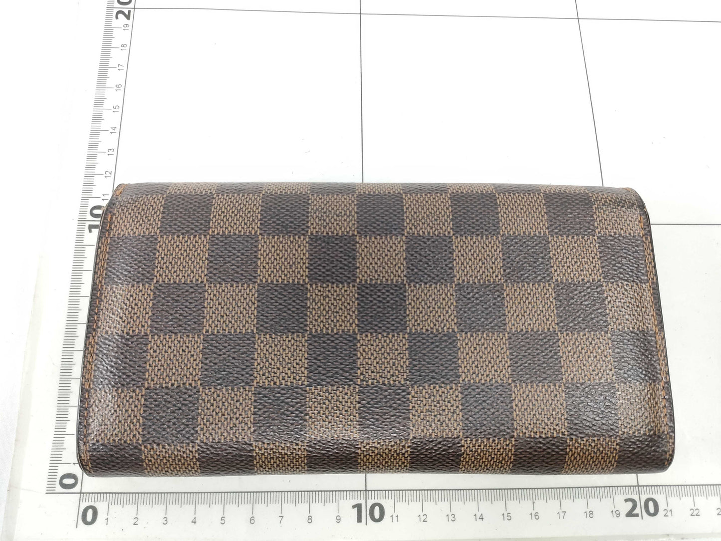 LOUIS VUITTON CA 0035 RFID Unverified Monogram LV Damae Sara N61734/CA0035 Wallet