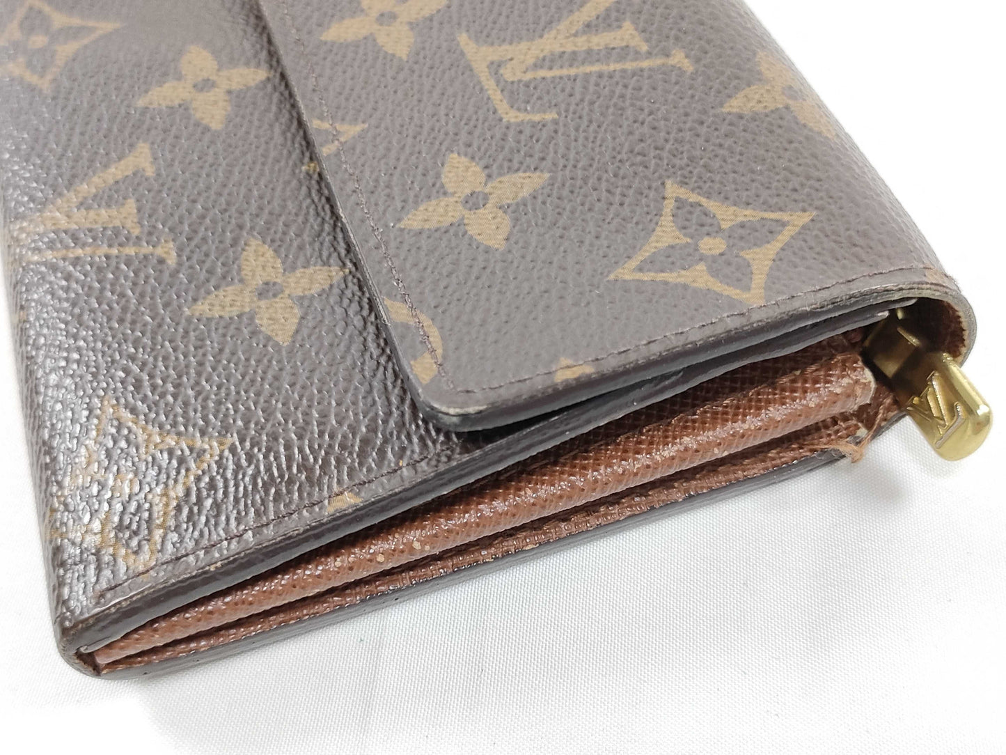 LOUIS VUITTON CA 0112 RFID Unverified Monogram Louis Vuitton Long Wallet
