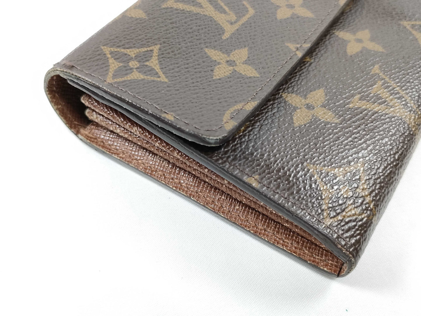 LOUIS VUITTON CA 0112 RFID Unverified Monogram Louis Vuitton Long Wallet