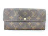 LOUIS VUITTON CA 0112 RFID Unverified Monogram Louis Vuitton Long Wallet