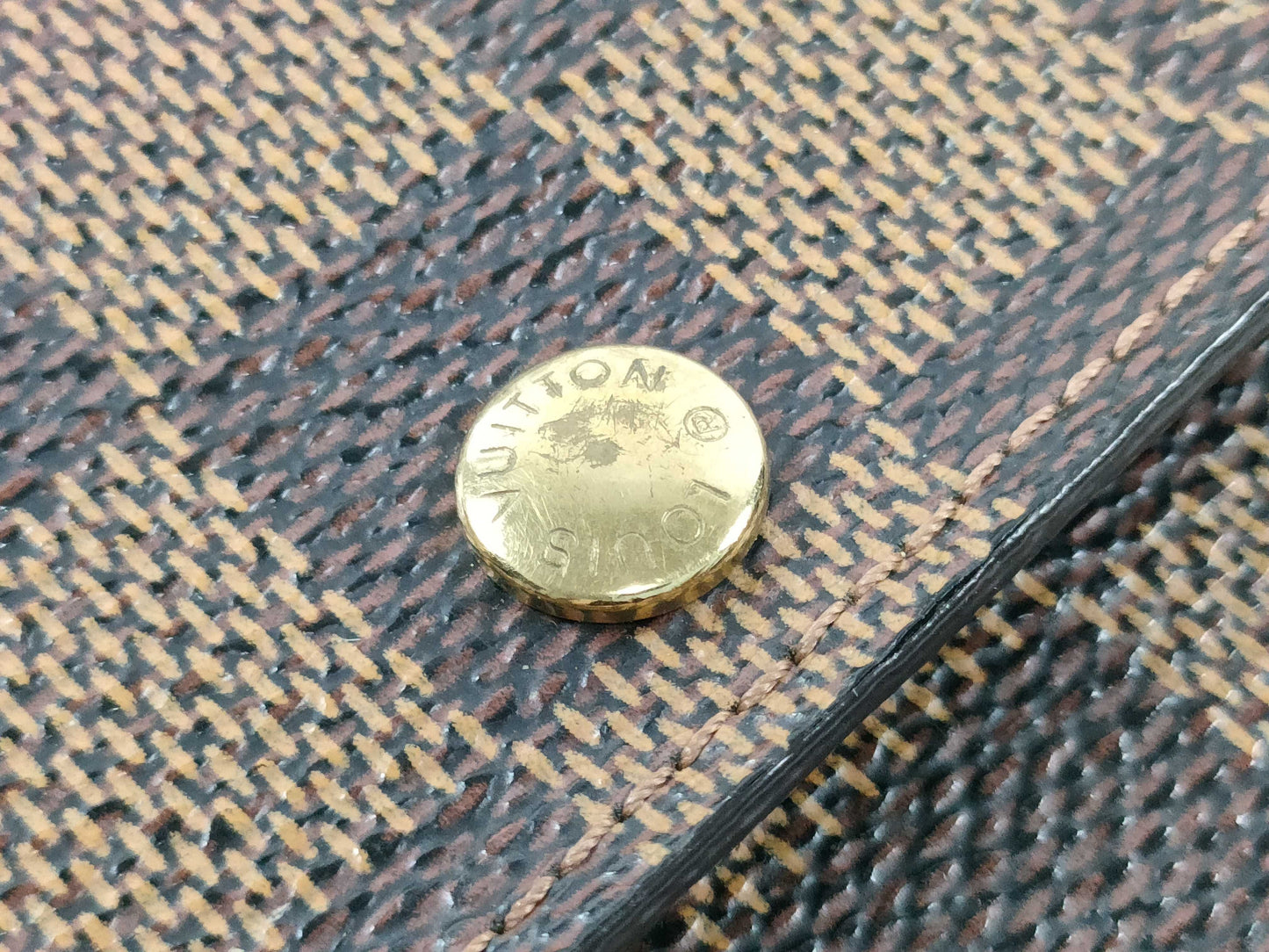 LOUIS VUITTON MI 0043 RFID Unverified Damier Coin Case