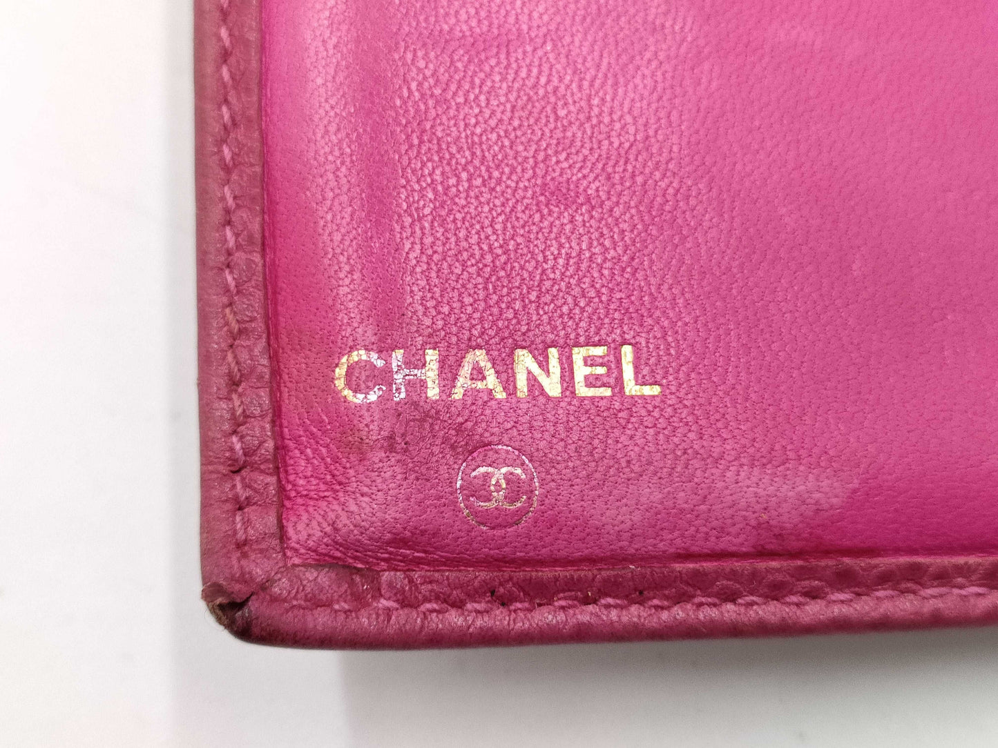 CHANEL Business Card Case Pink Card Case, Pass Case, Business Card Case