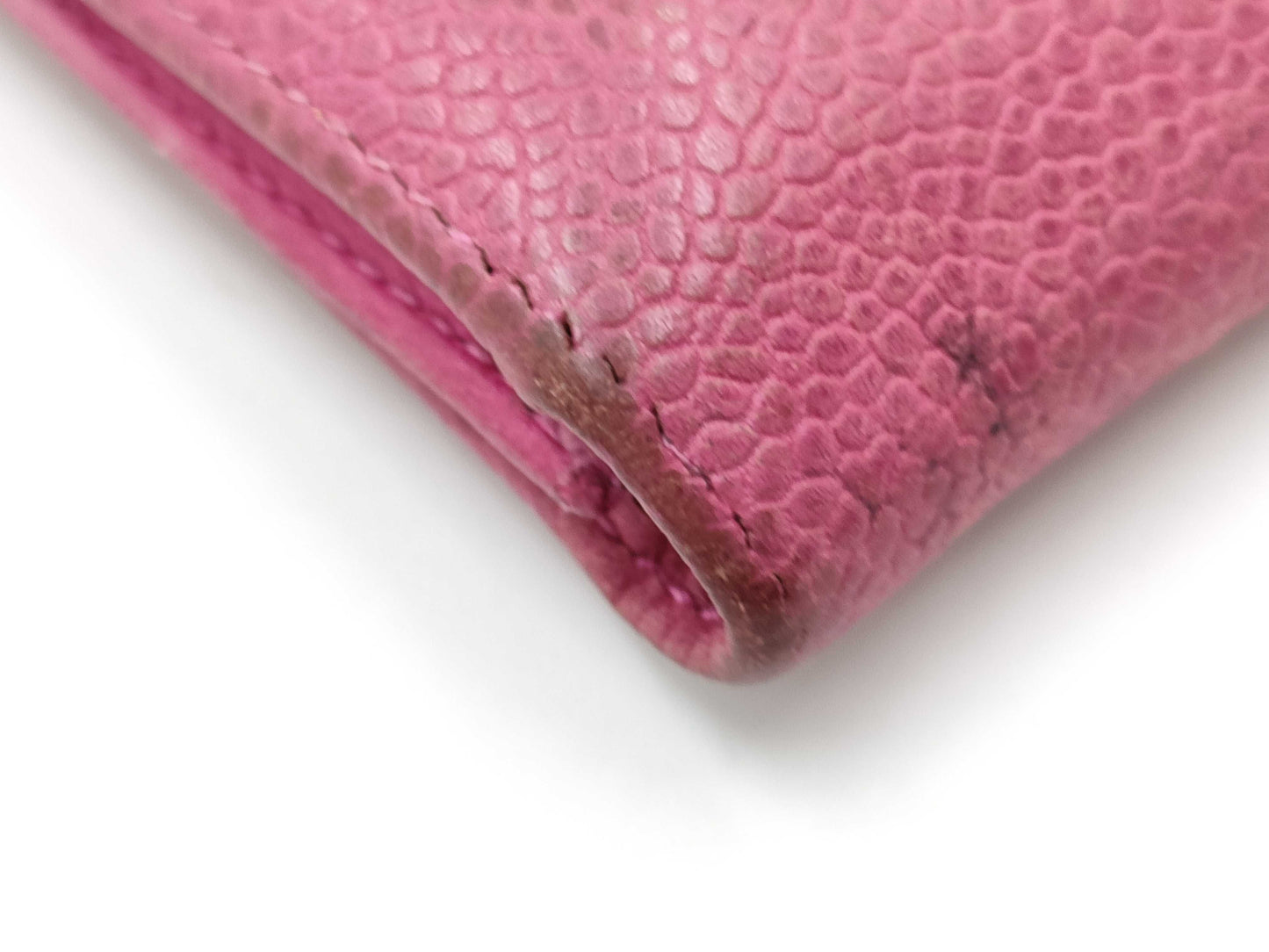 CHANEL Business Card Case Pink Card Case, Pass Case, Business Card Case