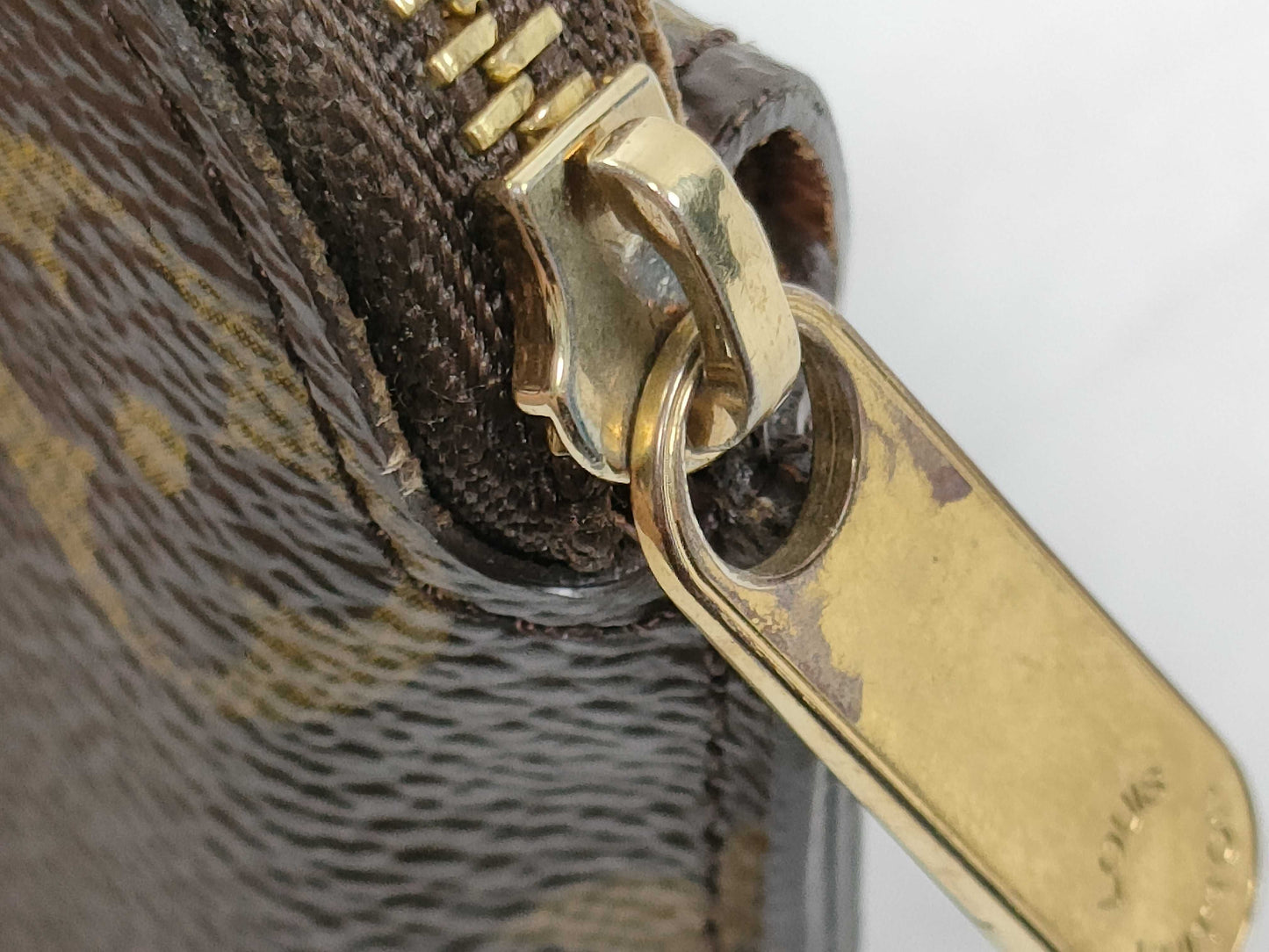 LOUIS VUITTON CA 0096 RFID Unverified Monogram LV Monogram Coin Case