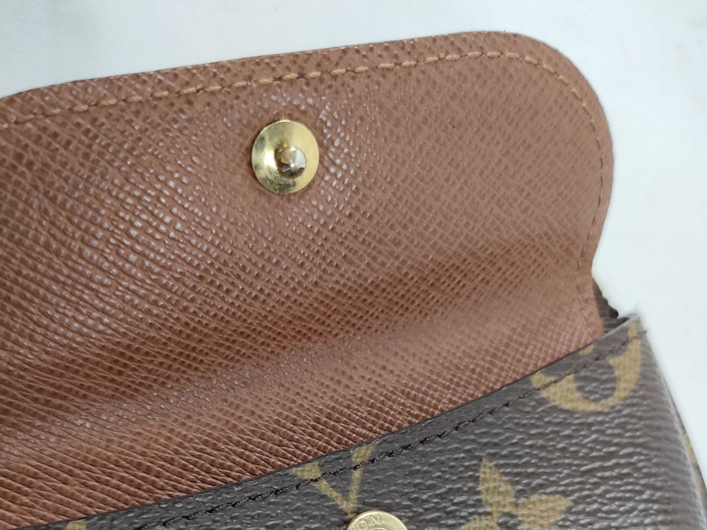 LOUIS VUITTON CA 0096 RFID Unverified Monogram LV Monogram Coin Case