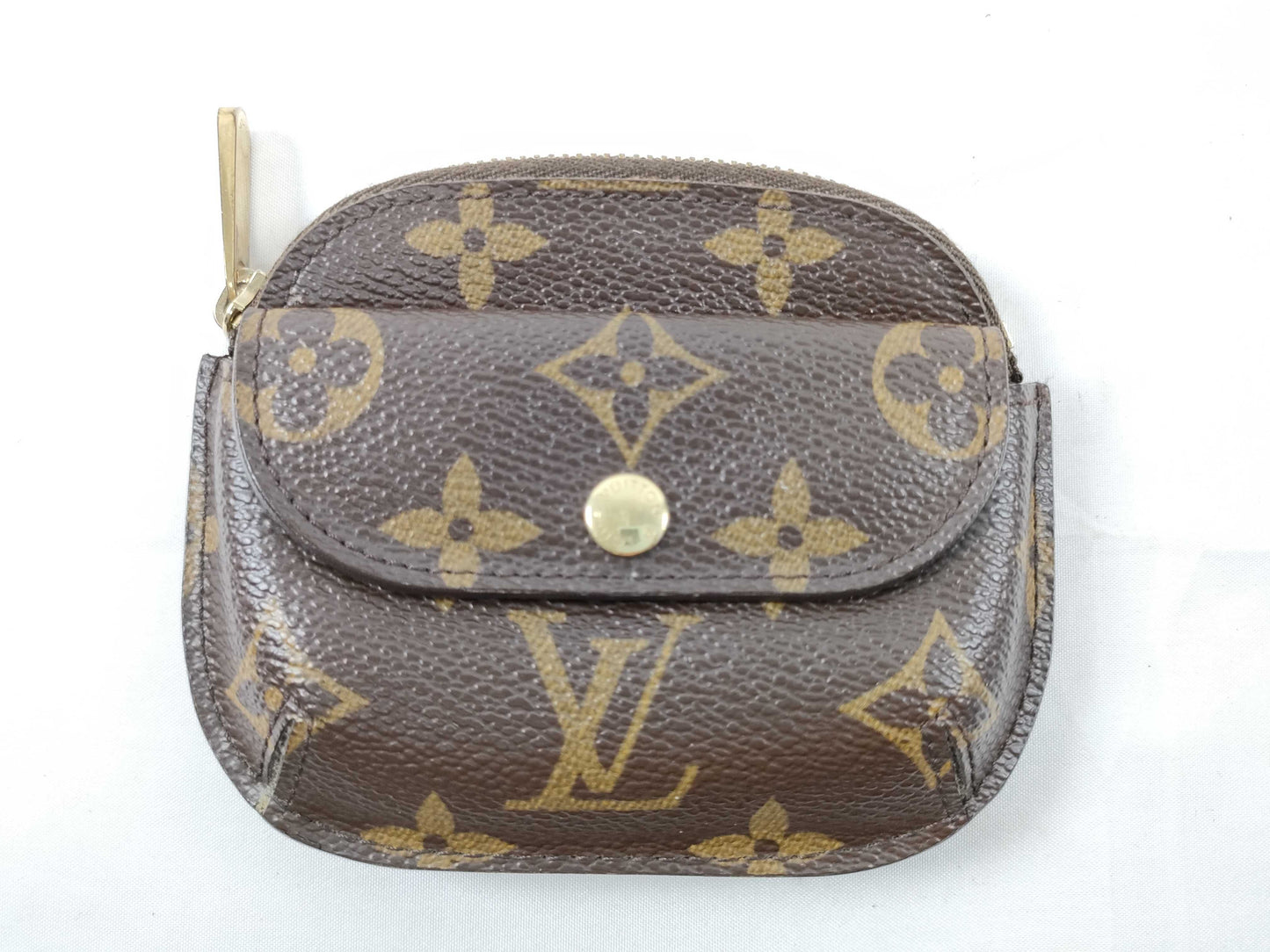 LOUIS VUITTON CA 0096 RFID Unverified Monogram LV Monogram Coin Case