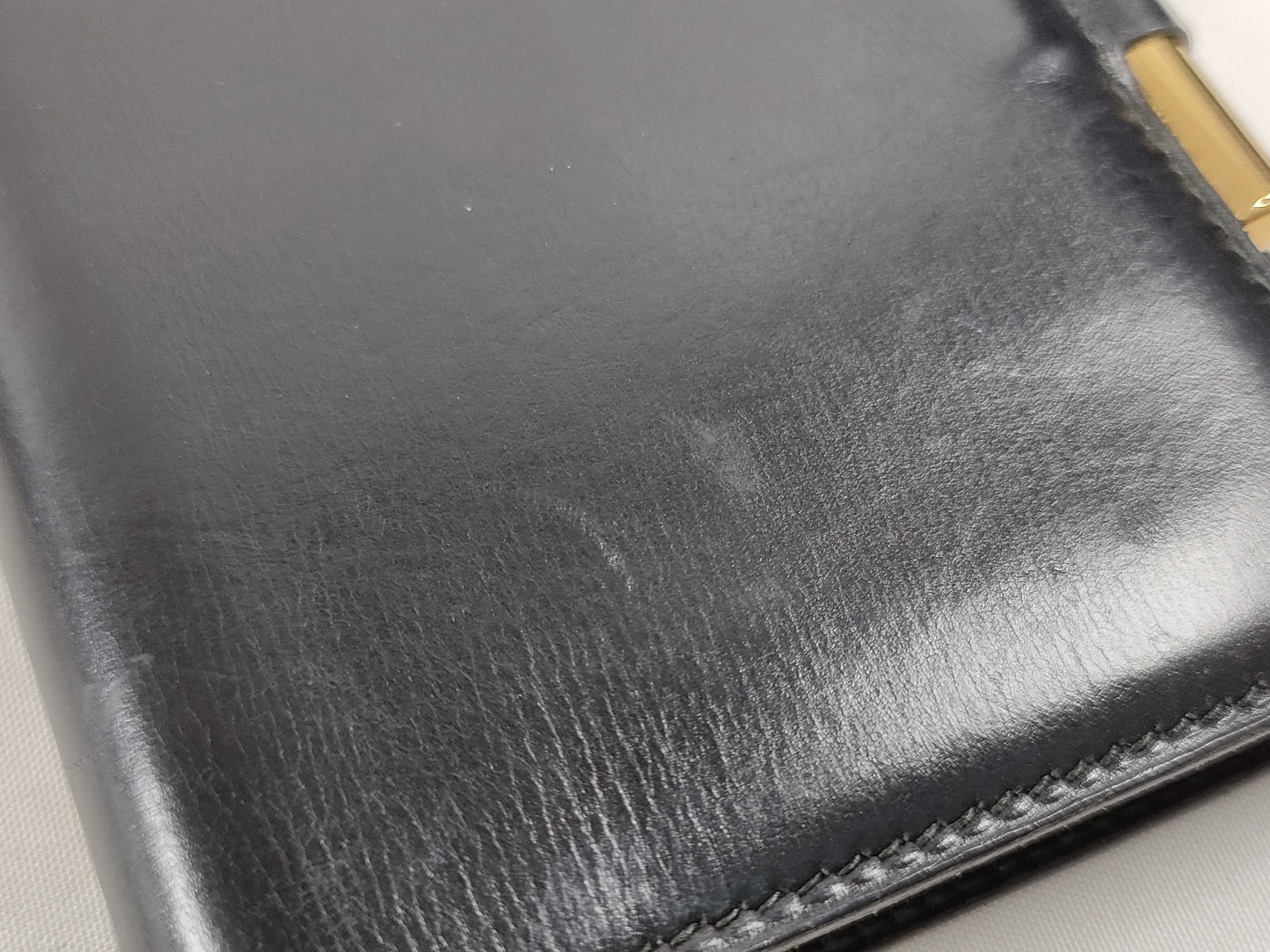 HERMES engraved ◯ H Hermes notebook notebook cover
