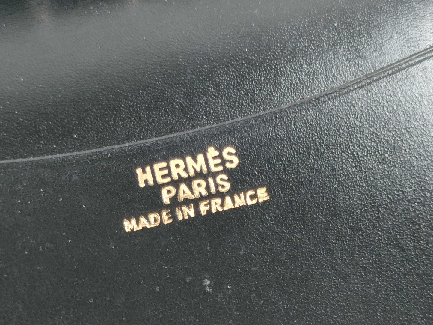 HERMES engraved ◯ H Hermes notebook notebook cover
