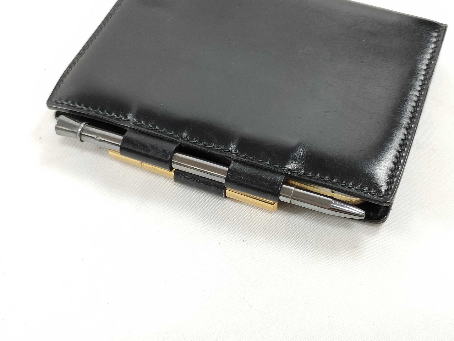 HERMES engraved ◯ H Hermes notebook notebook cover