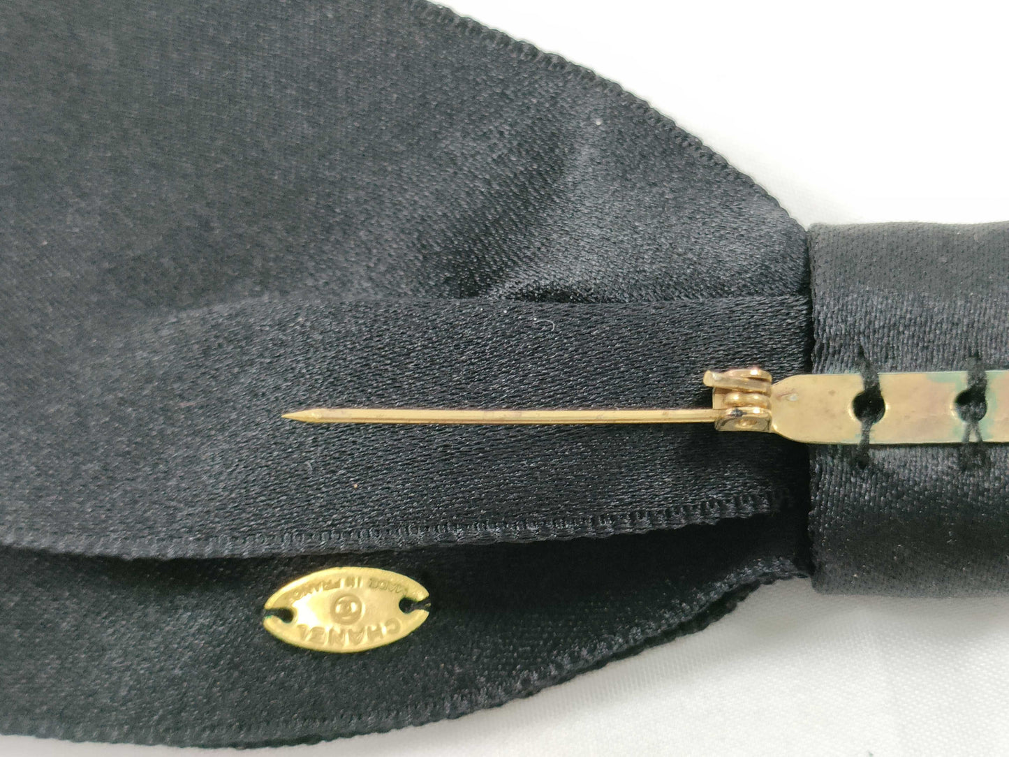 CHANEL Commented Year Unknown Black Barrette Other Accessories