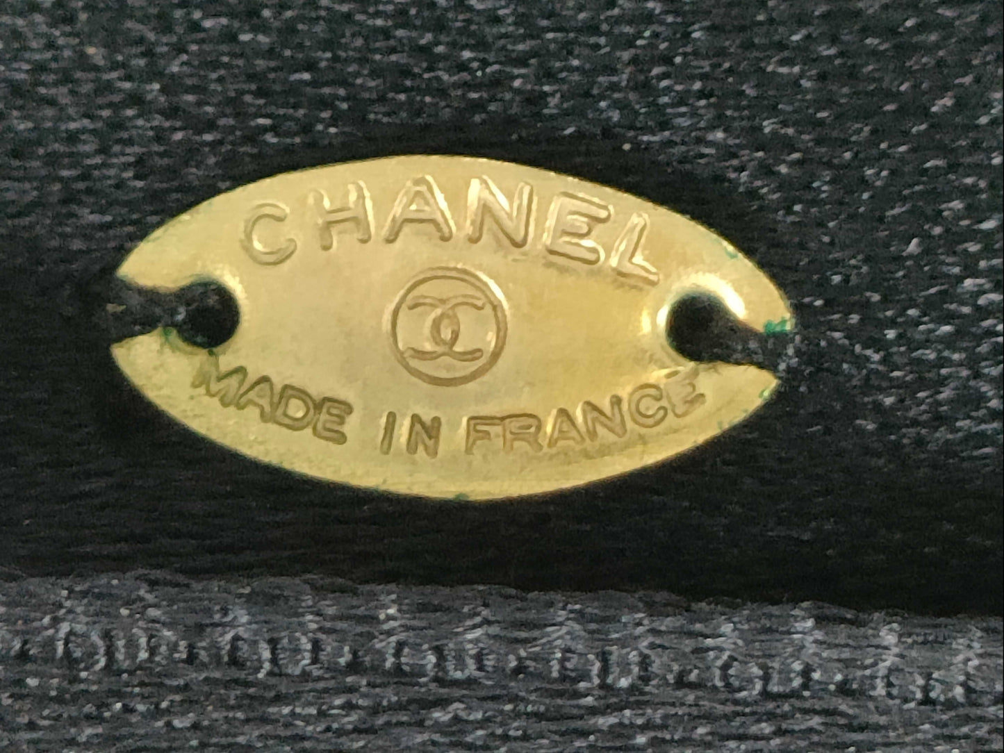 CHANEL Commented Year Unknown Black Barrette Other Accessories