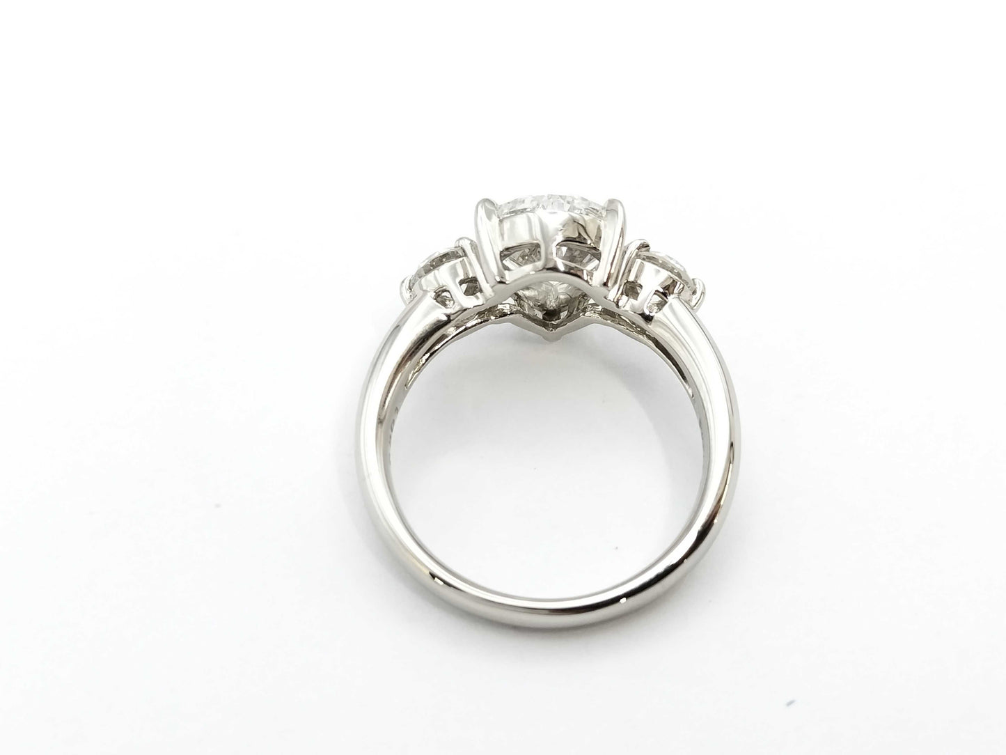 LDH D2.003ct FD0.304/0.301ct PT900 6.8g Ring