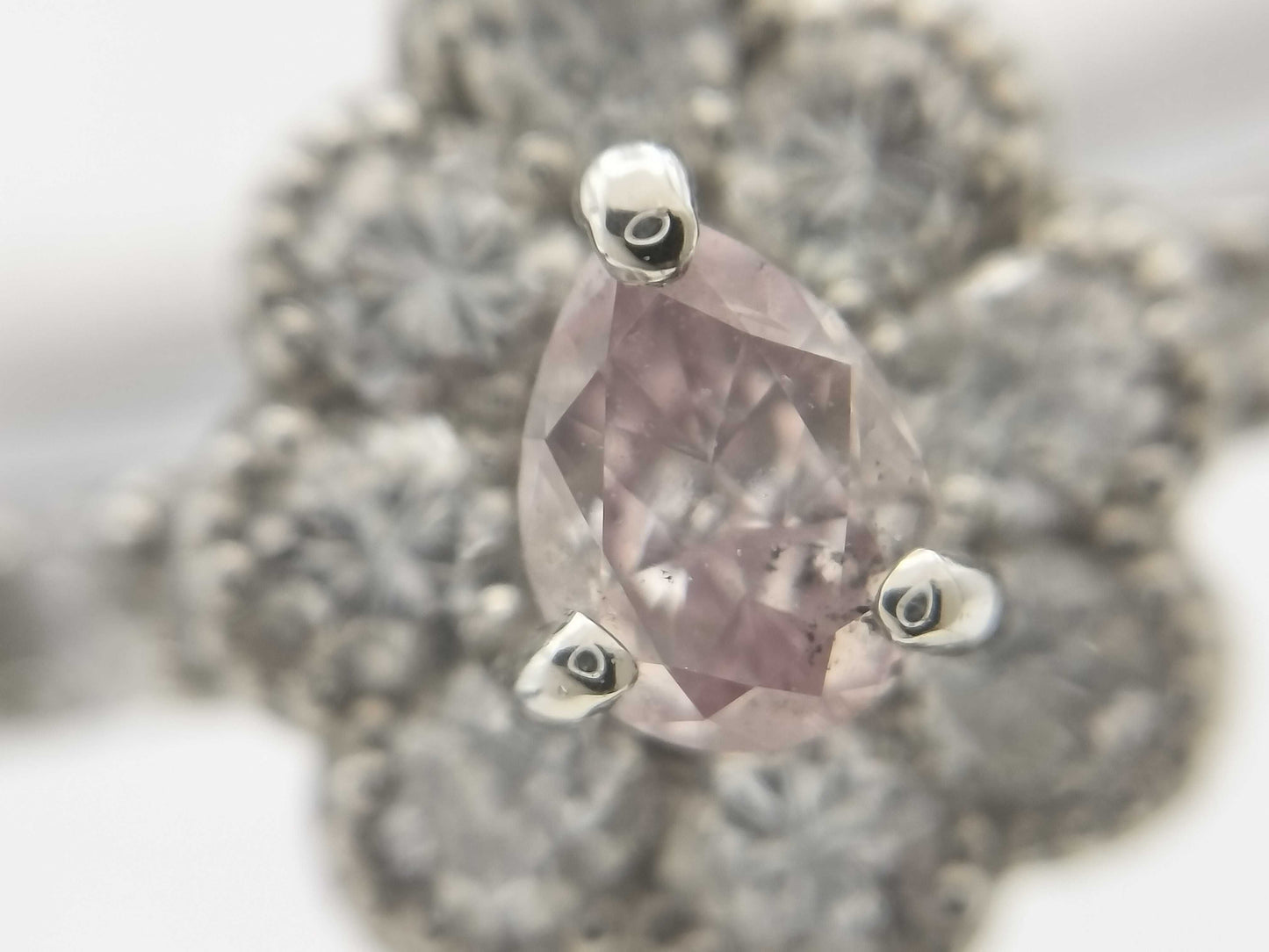 PD0.111ct D0.35ct PT950 3.2g Ring