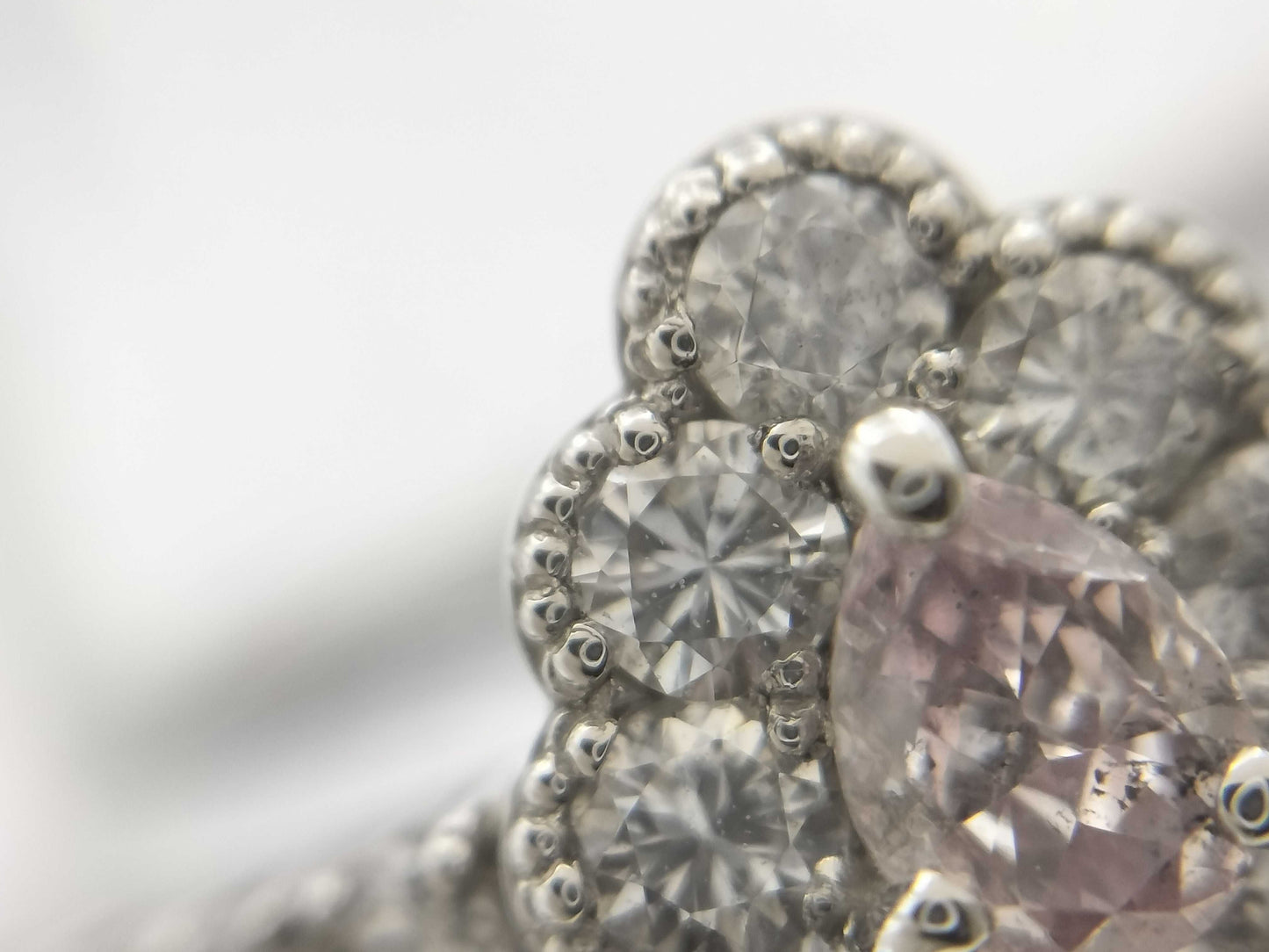 PD0.111ct D0.35ct PT950 3.2g Ring
