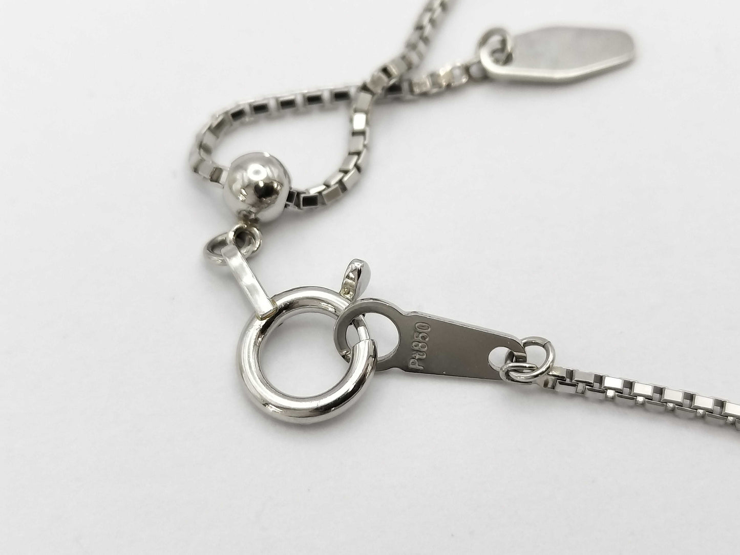 R1.42ct D0.91ct PT950/850 7.3g Necklace