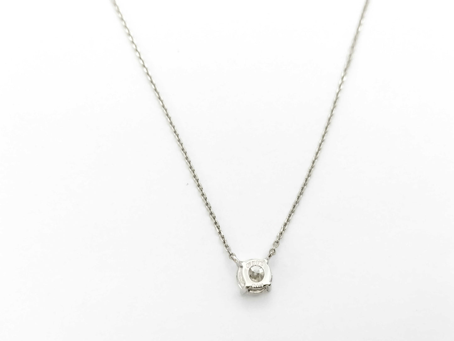 D0.605ct PT900/850 2.4g Necklace