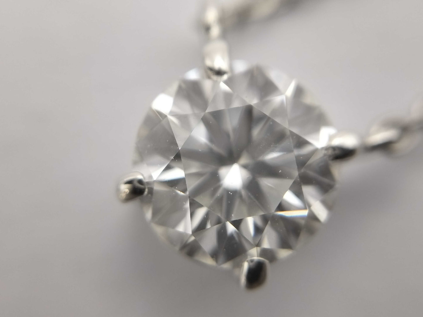 D0.605ct PT900/850 2.4g Necklace