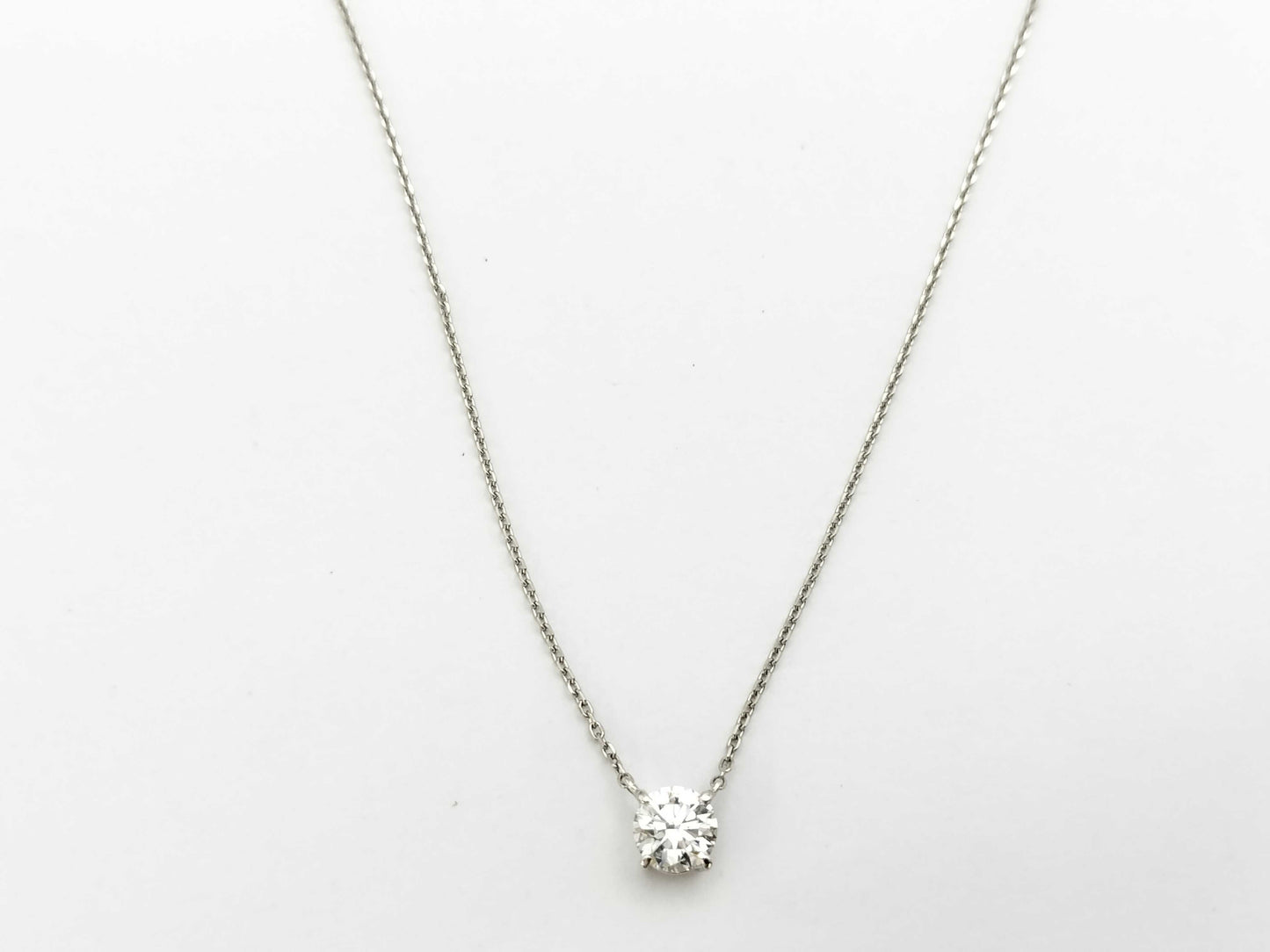D0.605ct PT900/850 2.4g Necklace