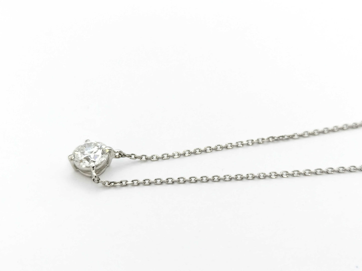 D0.605ct PT900/850 2.4g Necklace