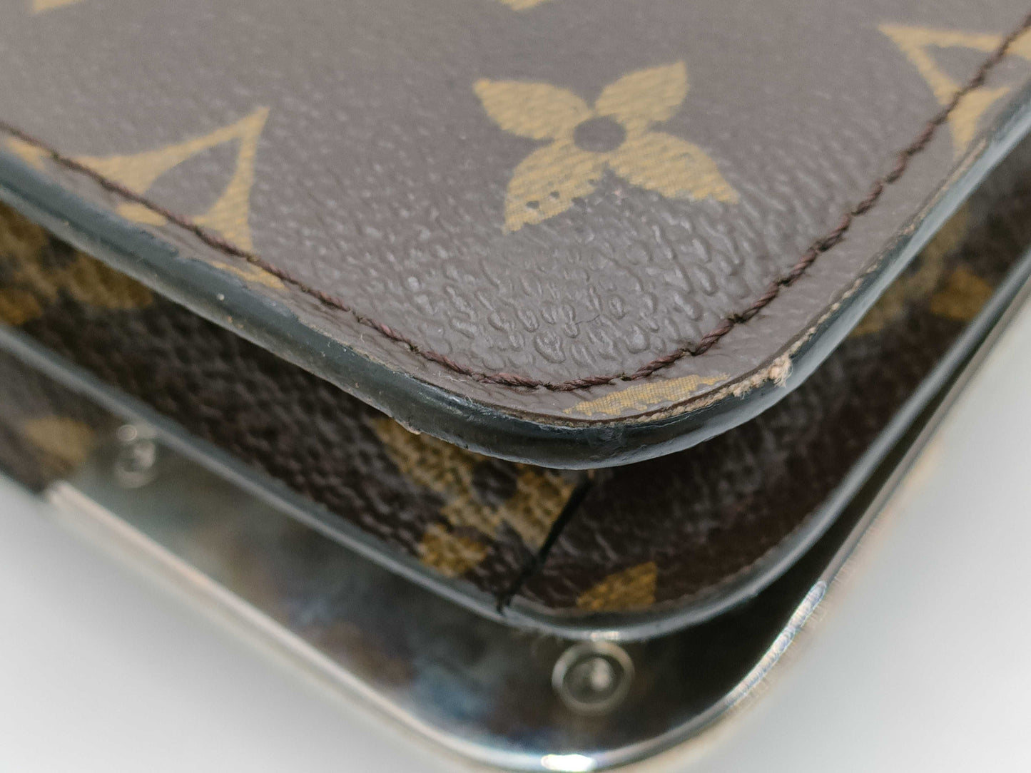 CHANEL Louis Vuitton Monogram Macassar Rally M92292 Business Bag