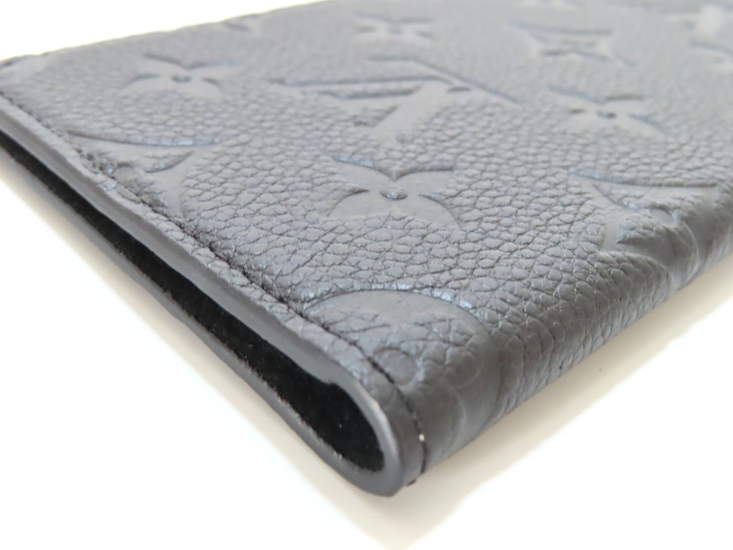 LOUIS VUITTON Monogram Empreinte iPhone 11 Folio Noir M69709 Other Accessories