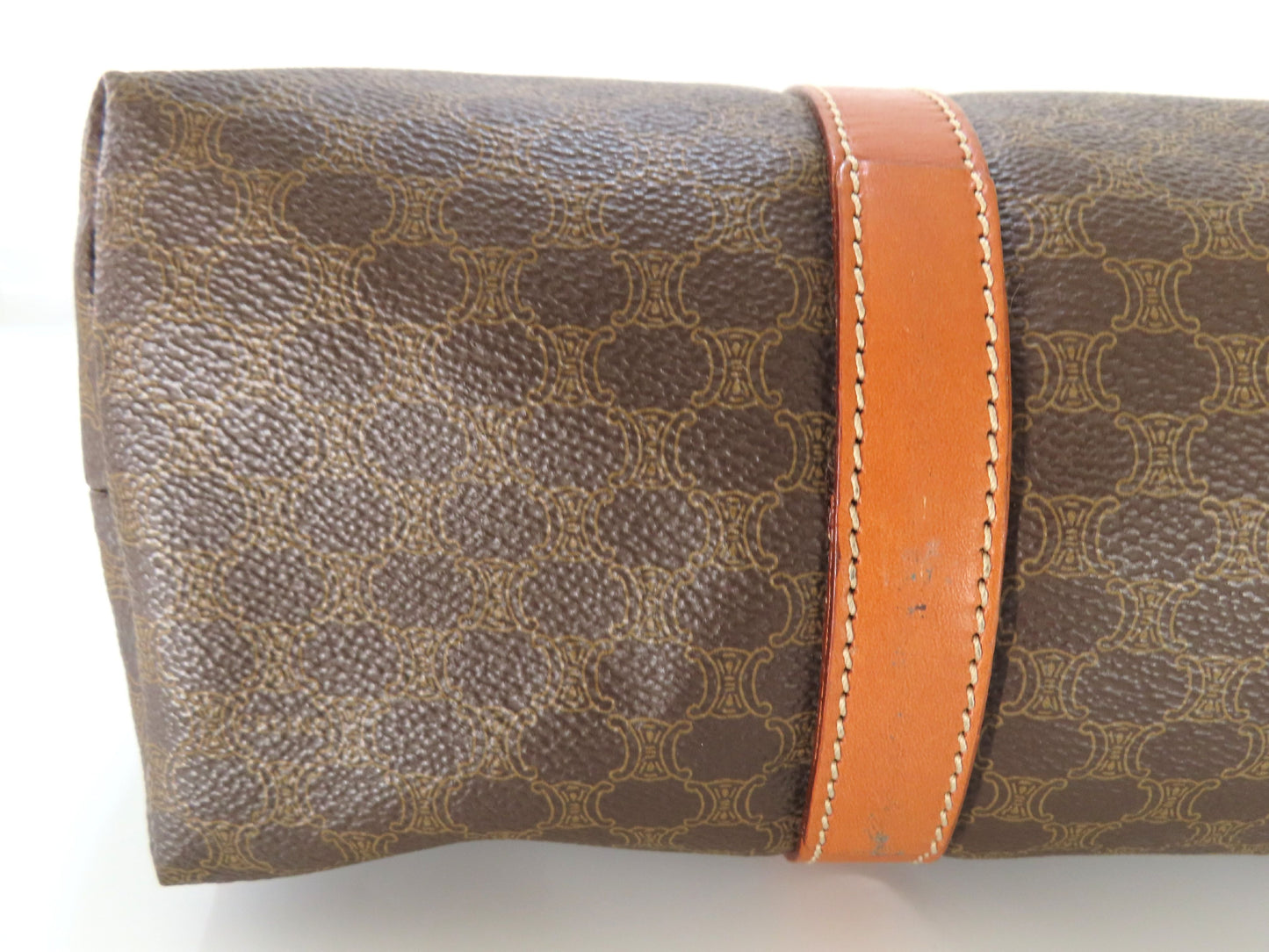 CELINE Macadam Tote Bag Brown Bag
