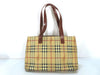 BURBERRY Nova Check Tote Bag Handbag
