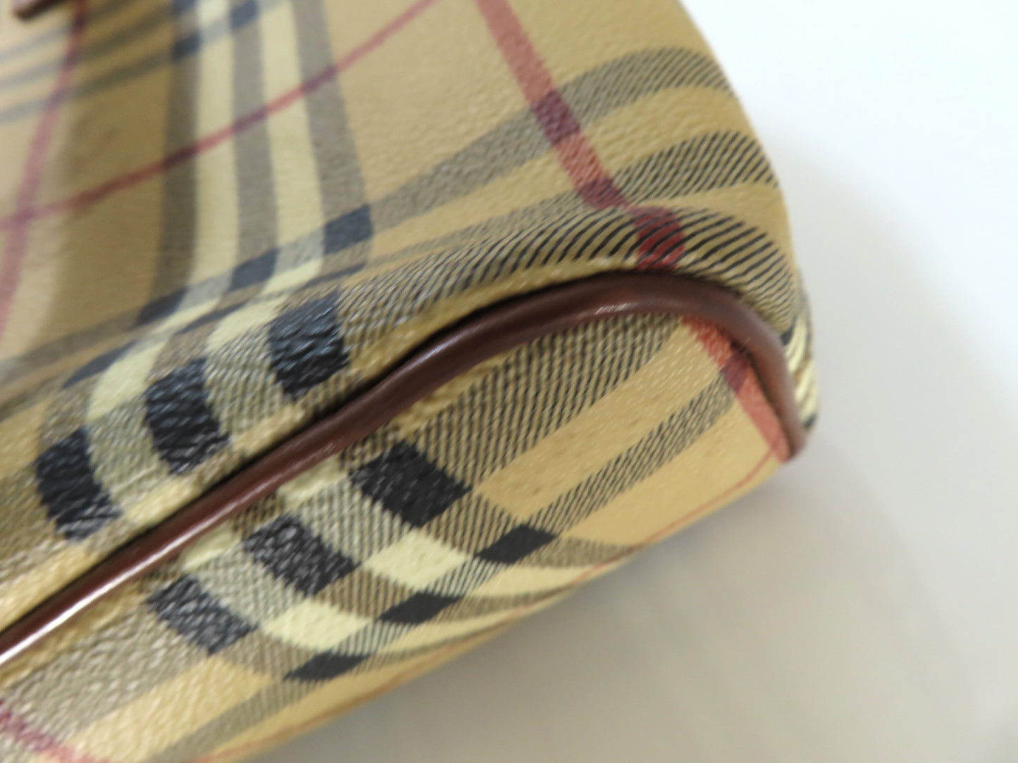 BURBERRY Nova Check Tote Bag Handbag