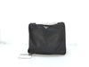 PRADA Nylon Prada Tessuto Logo Plate Shoulder Bag Black VA0251 Shoulder Bag