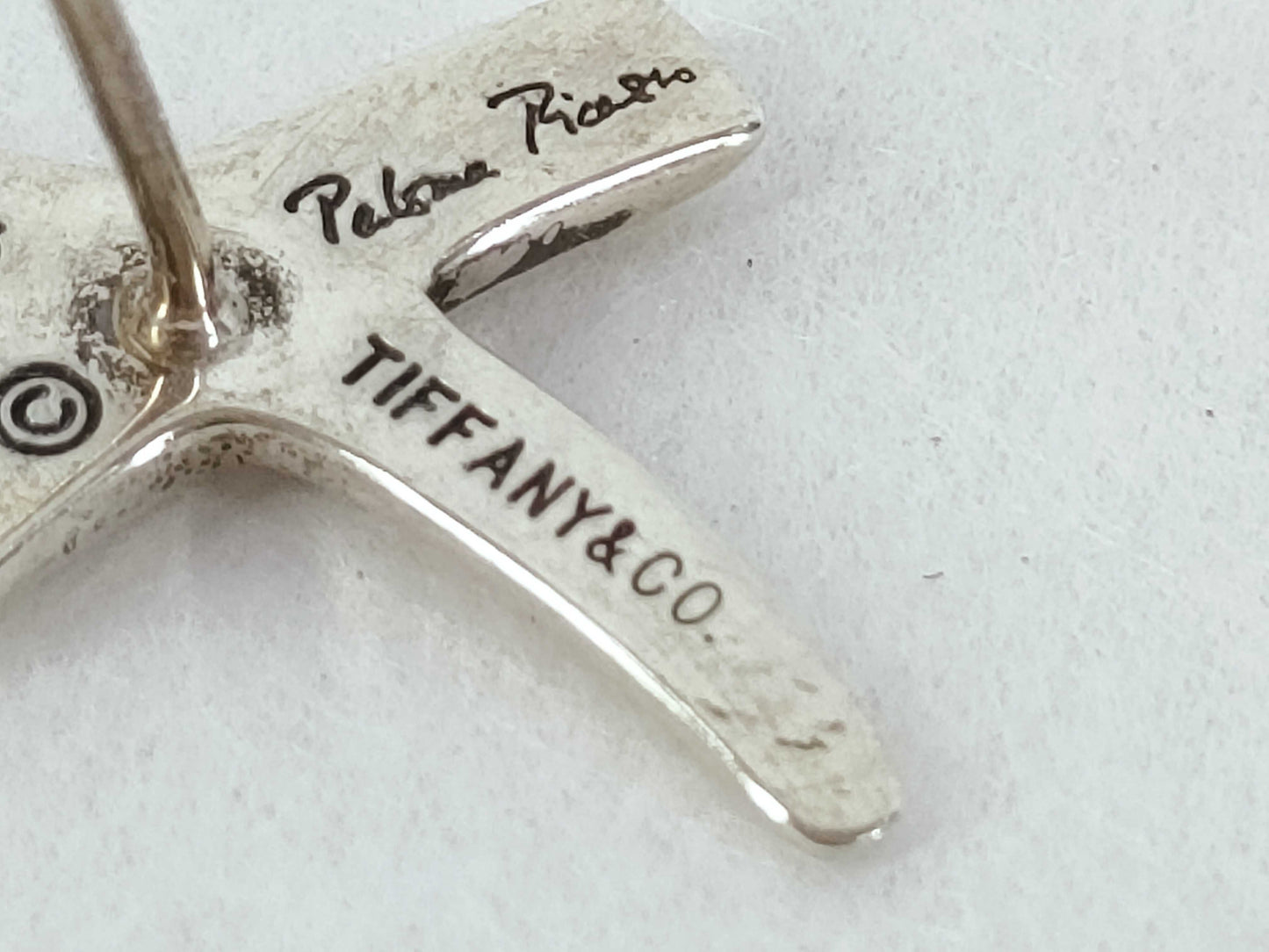 Tiffany & Co. Tiffany Paloma Picasso Graffiti X Earrings SV925 Silver Earrings