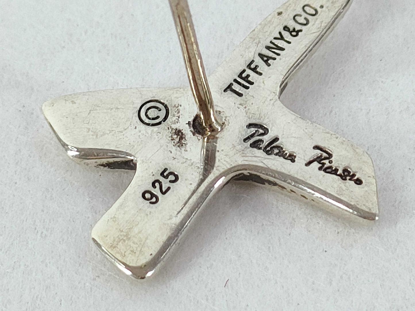 Tiffany & Co. Tiffany Paloma Picasso Graffiti X Earrings SV925 Silver Earrings