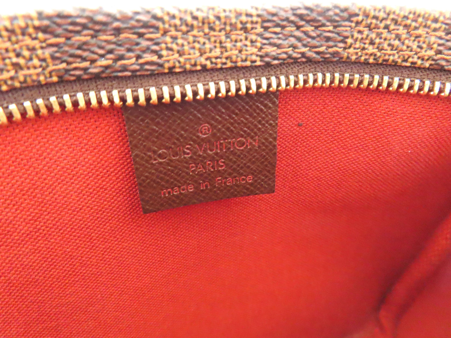 LOUIS VUITTON Damier Truth Makeup Pouch N51982 SP0035 Pouch