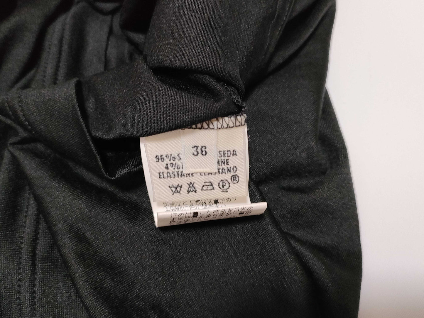 HERMES Sleeveless Turtleneck Top, Silk #36, Black