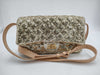 CHANEL Straw x Sequin Gold Shoulder Bag 13474339