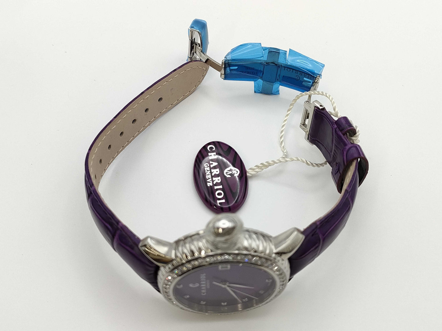 CHARRIOL CO36Q 0029 Quartz Purple Dial Men's Watch