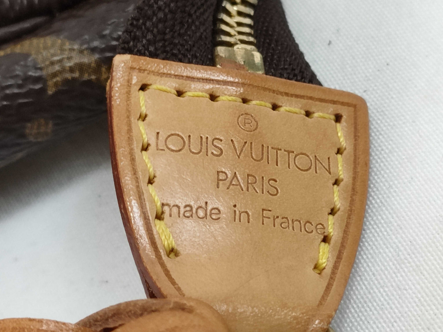 LOUIS VUITTON Monogram LV Pochette Pouch