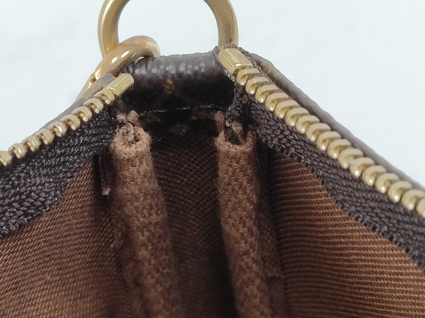 LOUIS VUITTON Monogram LV Pochette Pouch
