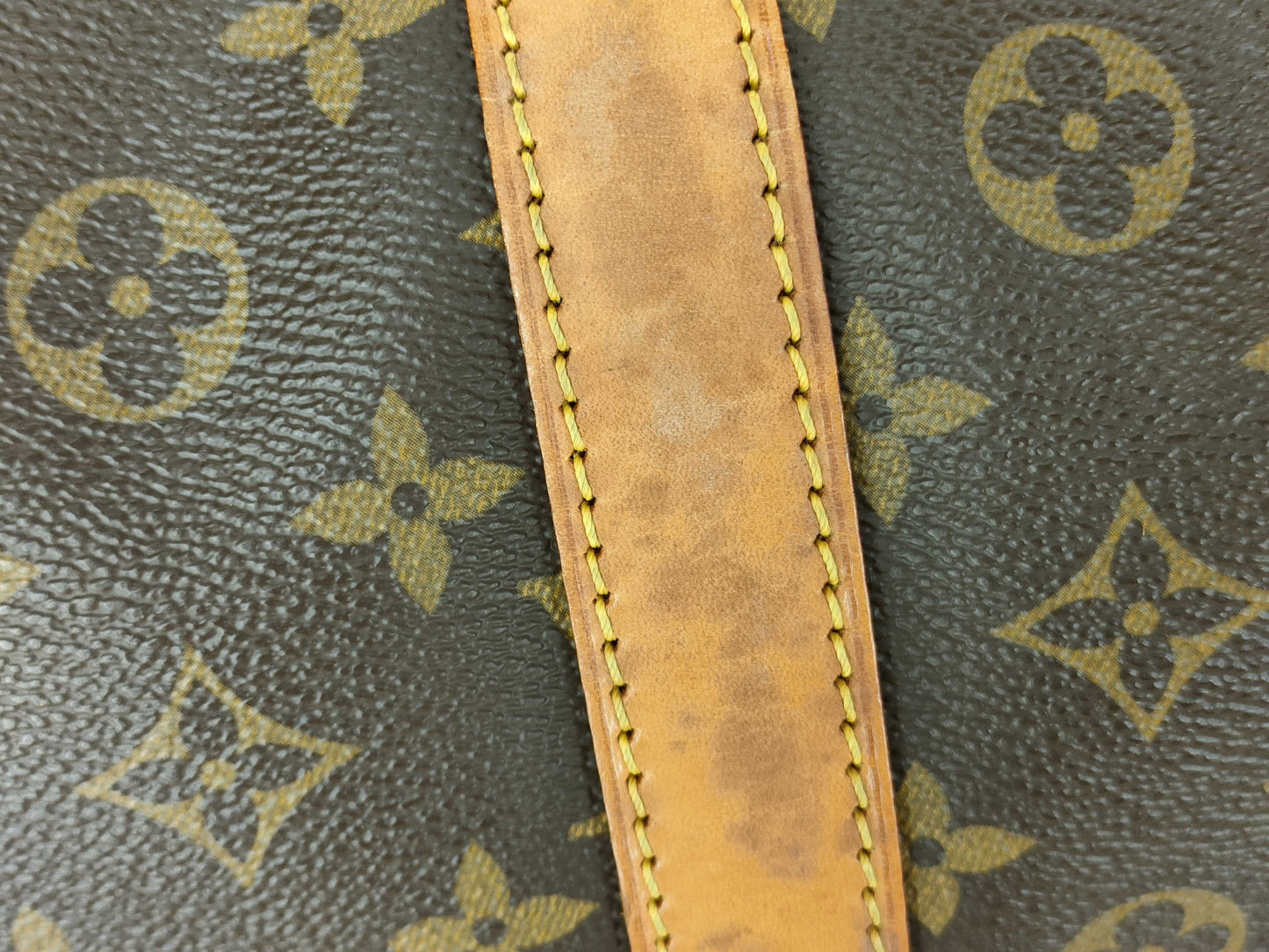 LOUIS VUITTON RFID Unverifiable Monogram Keepall 60 Bandouliere Monogram Boston Bag