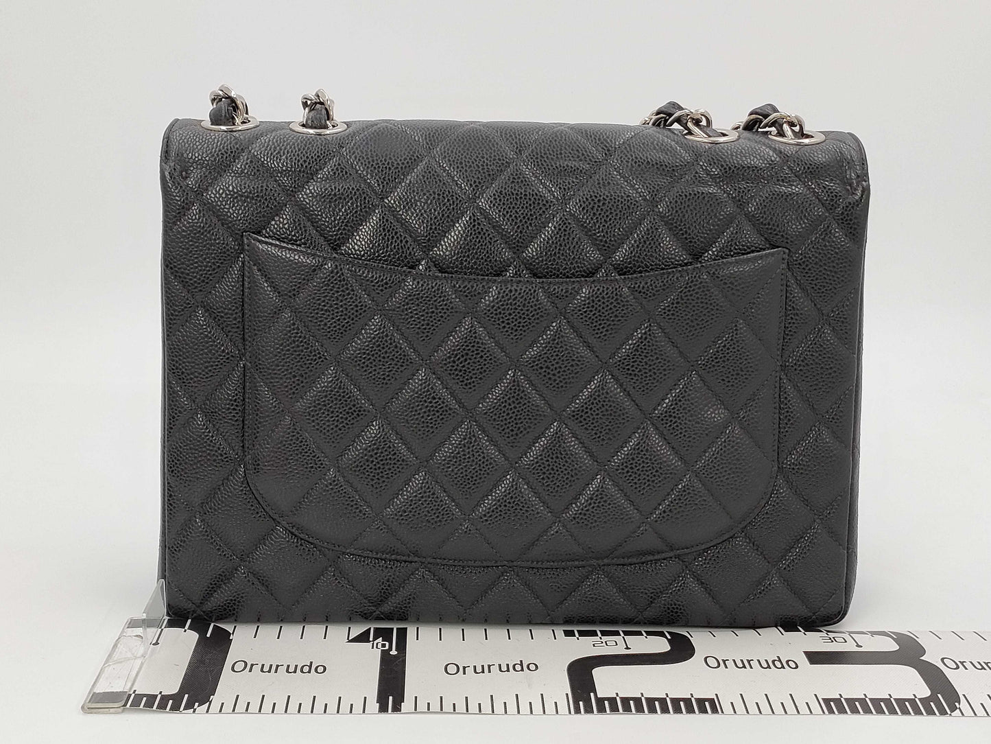 CHANEL Caviar Skin Matelasse 30 Shoulder Bag