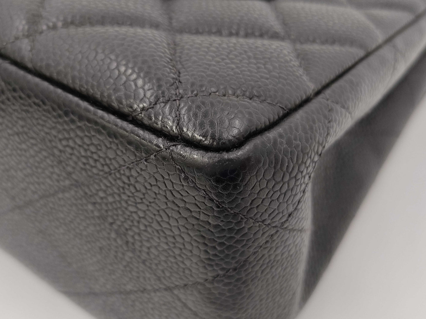 CHANEL Caviar Skin Matelasse 30 Shoulder Bag