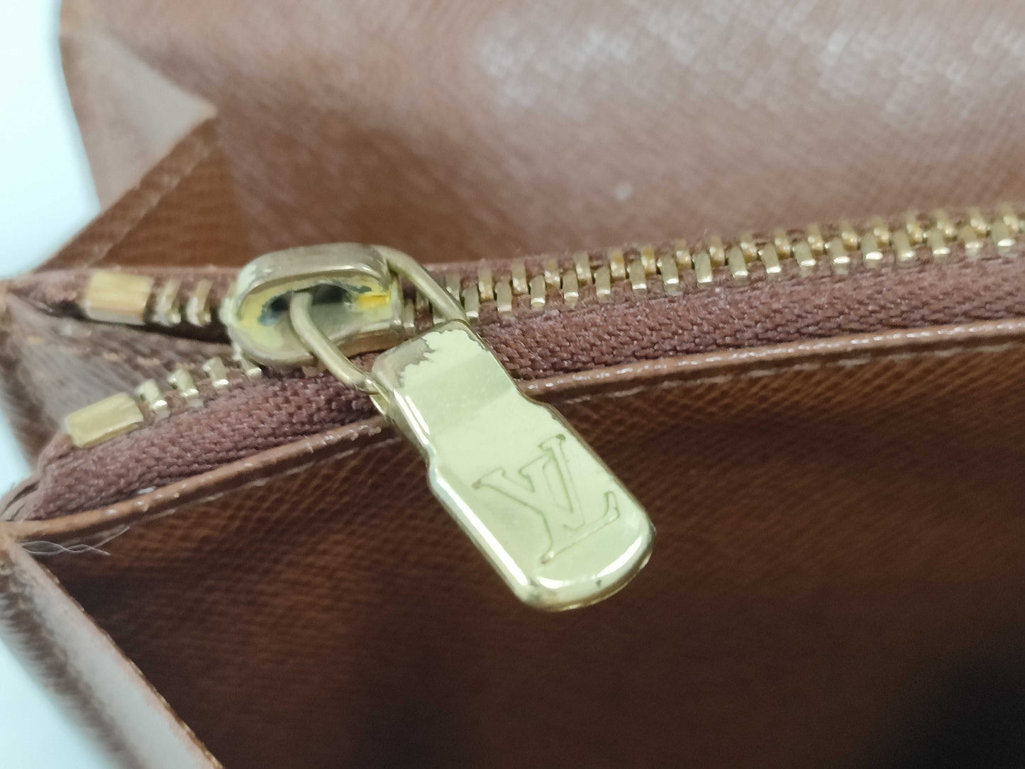 LOUIS VUITTON TH 1003 Monogram LOUIS VUITTON Louis Vuitton Pochette Porte Monnaie Credit Monogram M61725 Long Wallet
