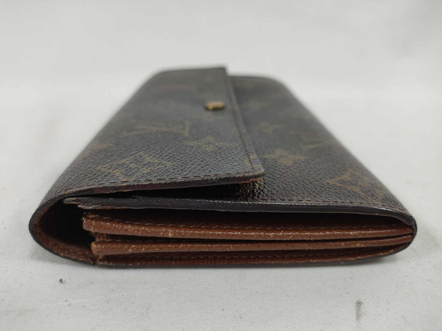 LOUIS VUITTON TH 1003 Monogram LOUIS VUITTON Louis Vuitton Pochette Porte Monnaie Credit Monogram M61725 Long Wallet