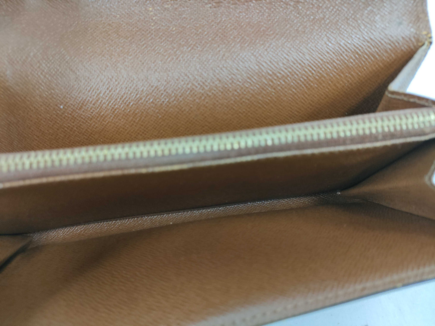 LOUIS VUITTON TH 1003 Monogram LOUIS VUITTON Louis Vuitton Pochette Porte Monnaie Credit Monogram M61725 Long Wallet