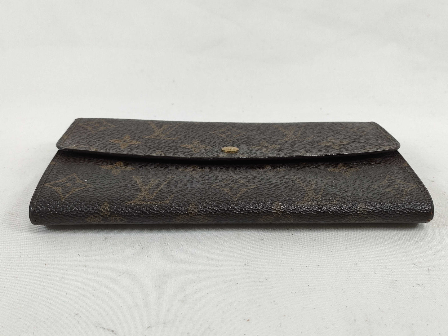 LOUIS VUITTON Monogram LOUIS VUITTON Louis Vuitton Pochette Porte Monnaie Credit Monogram M61723 Long Wallet