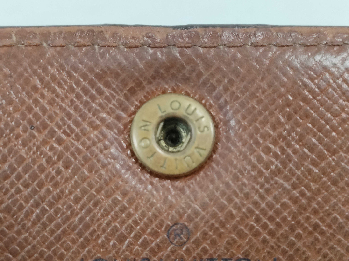 LOUIS VUITTON Monogram LOUIS VUITTON Louis Vuitton Pochette Porte Monnaie Credit Monogram M61723 Long Wallet