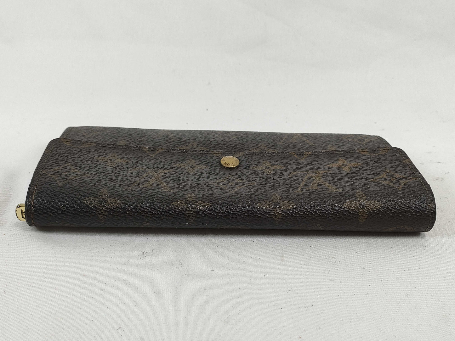 LOUIS VUITTON Monogram LOUIS VUITTON Louis Vuitton Pochette Porte Monnaie Credit Monogram M61723 Long Wallet