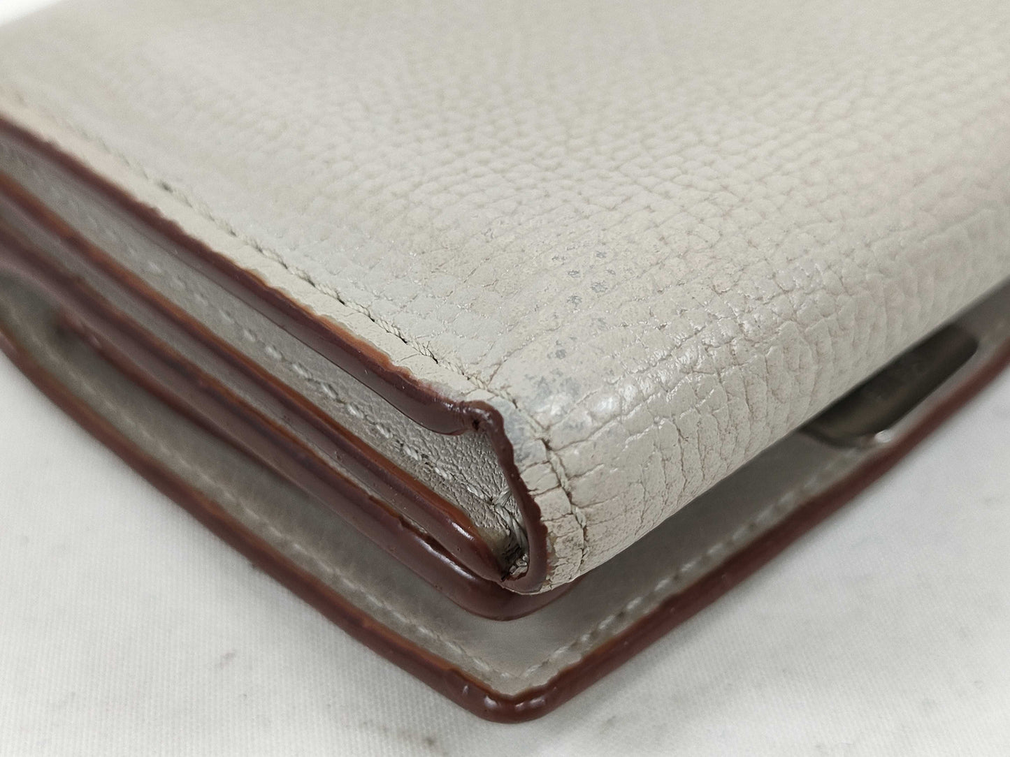 LOEWE Anagram Trifold Wallet in Light Ghost
