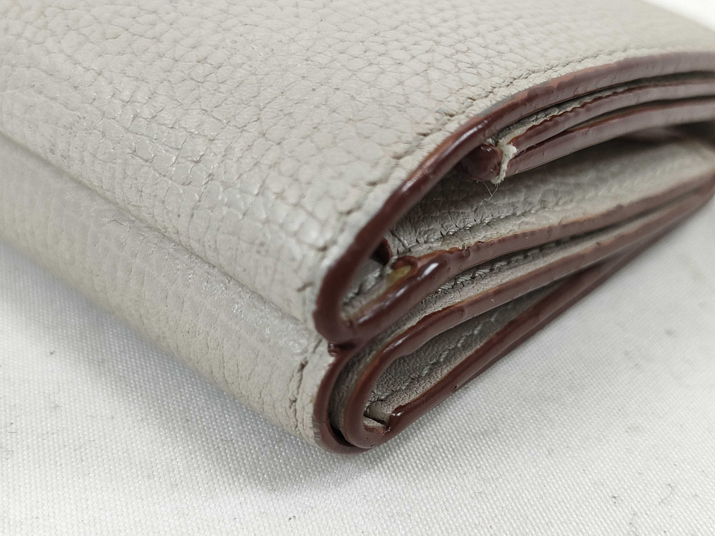 LOEWE Anagram Trifold Wallet in Light Ghost