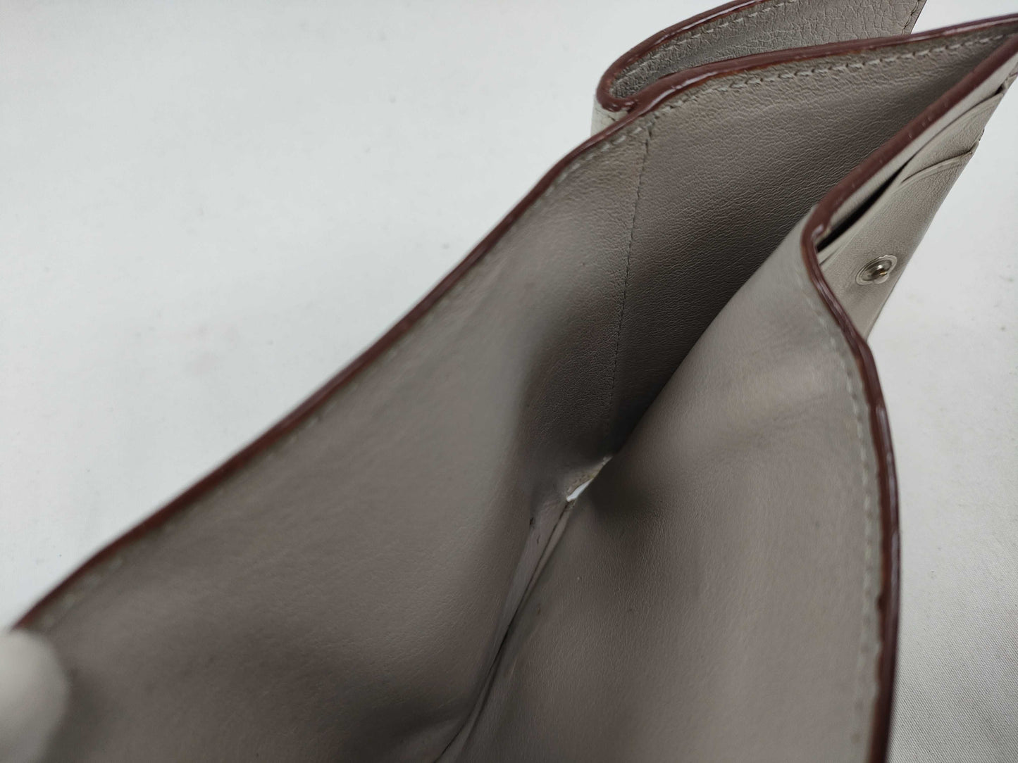 LOEWE Anagram Trifold Wallet in Light Ghost